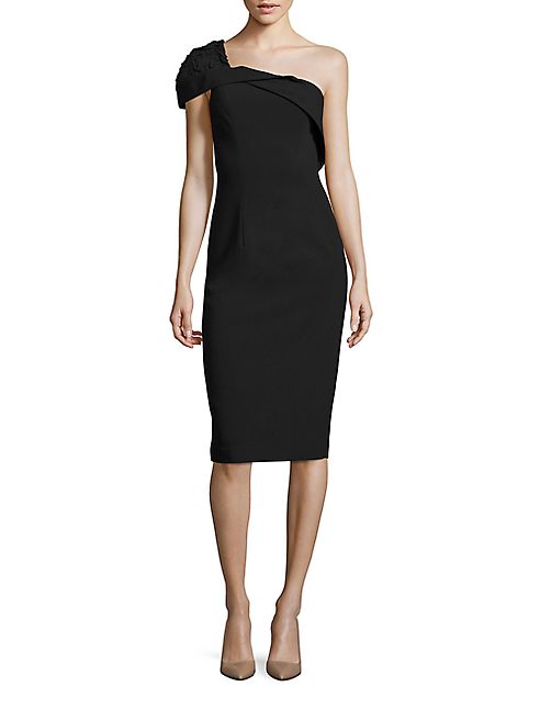 Black Halo - Rochester One Shoulder Cocktail Dress