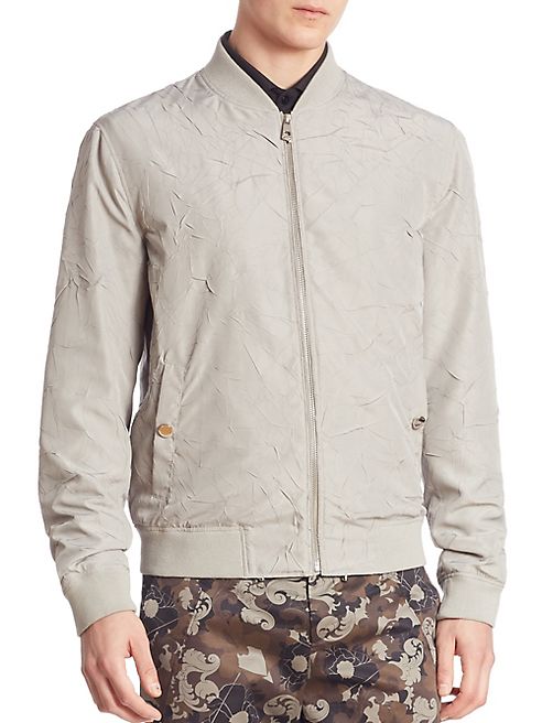 Versace Collection - Wrinkled Blouson Jacket