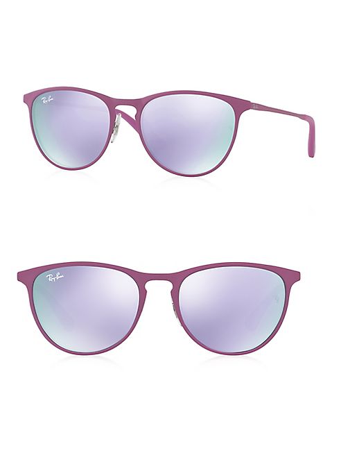 Ray-Ban - Junior Mirrored Round Sunglasses