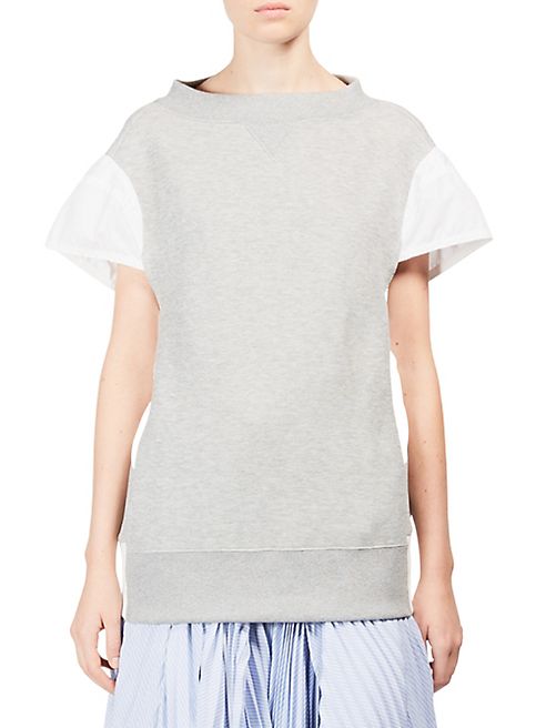 Sacai - Short-Sleeve Sweatshirt