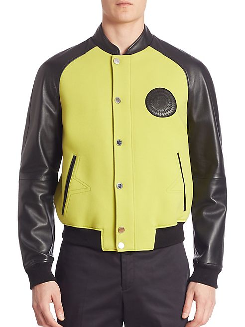 Versace Collection - Giubbotto Leather Bomber Jacket