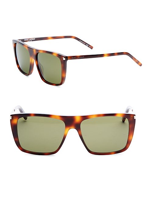 Saint Laurent - SL 156 59MM Shield Sunglasses