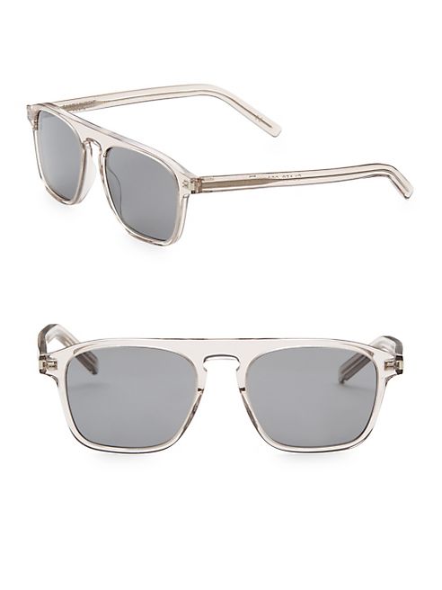 Saint Laurent - 52MM Keyhole Bridge Sunglasses