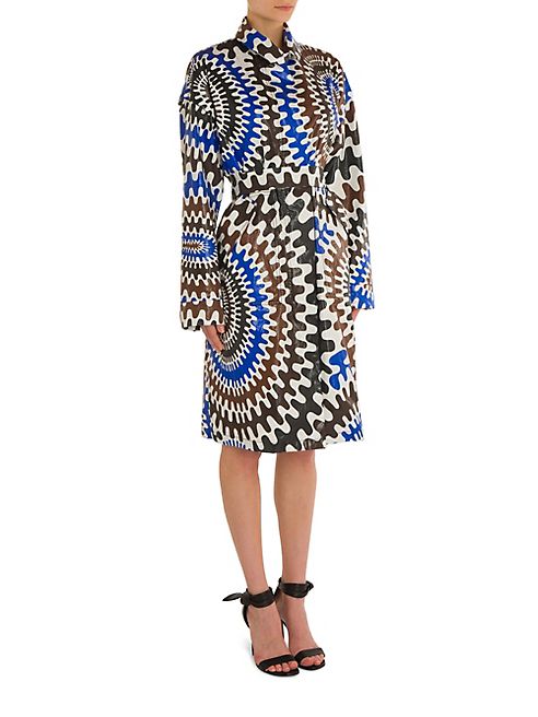 Emilio Pucci - Printed Trench Coat