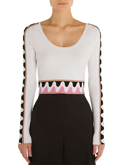 Emilio Pucci - Printed Knit Top