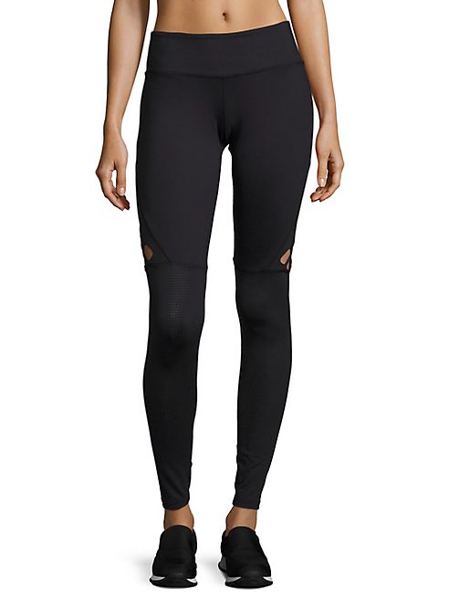 Track & Bliss - Star Cut-Out Leggings