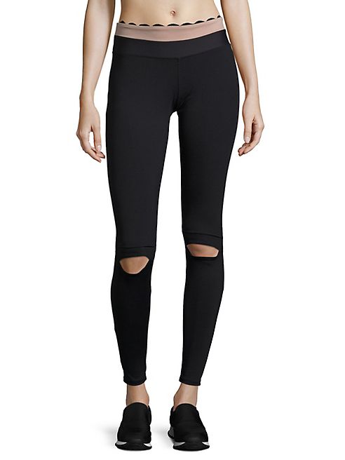 Track & Bliss - Knockout Distressed Leggings