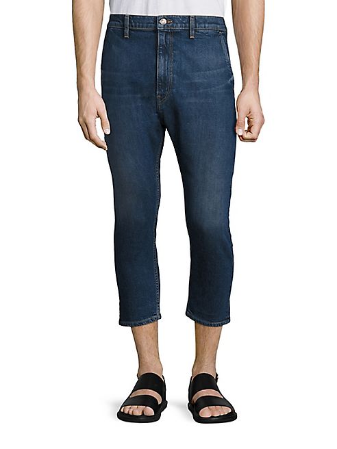 Vince - Cropped Straight-Fit Jeans