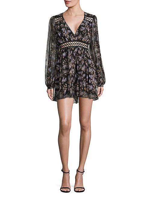 Zimmermann - Stranded Empire Waist Silk Romper