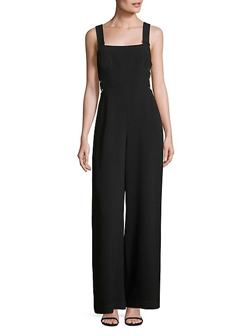 Zimmermann - Stretch Crepe Buckle Jumpsuit