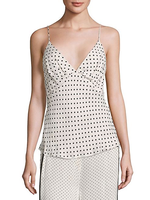 Zimmermann - Stranded Tuck Polka Dot Cami Top