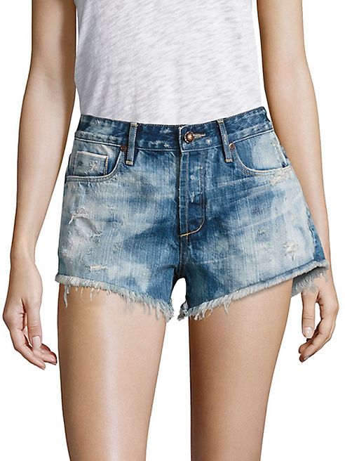 Tortoise - Karoo Cloud Slouchy Cut-Off Shorts