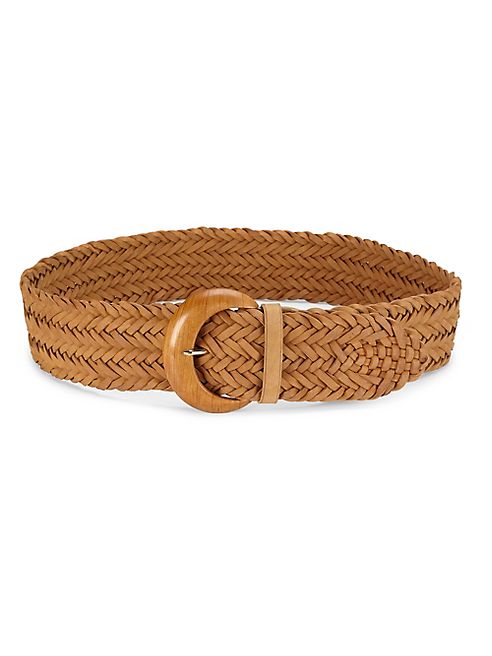 Ralph Lauren Collection - Braided Leather Belt