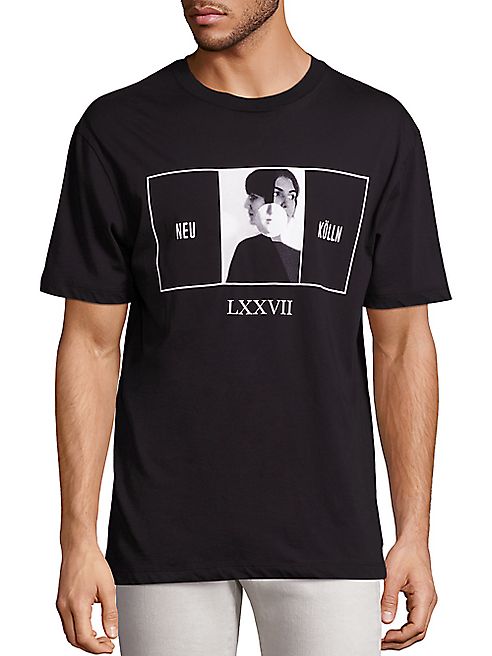 McQ Alexander McQueen - Graphic Printed Cotton Tee