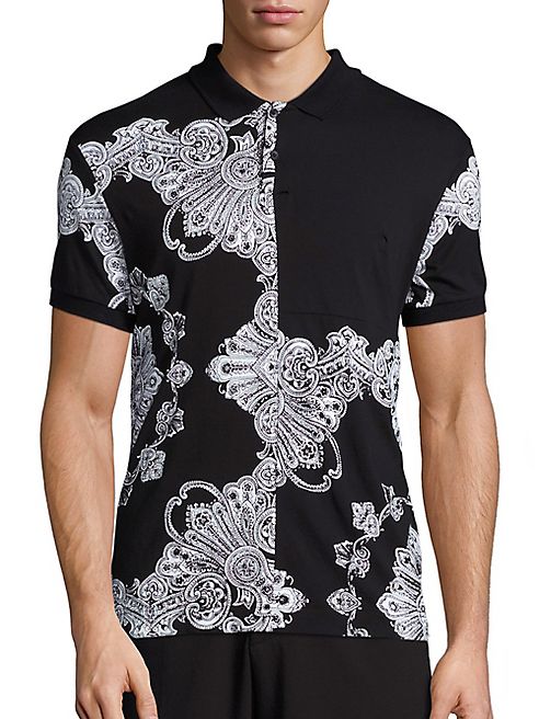 McQ Alexander McQueen - Phoenix Paisley Polo