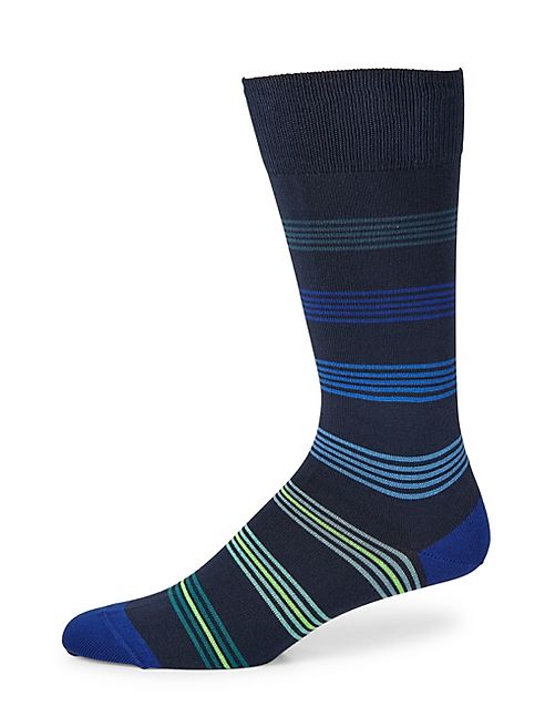 Paul Smith - Ladder Stripe Dress Socks