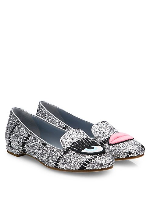 Chiara Ferragni - Flirting Glitter Flats