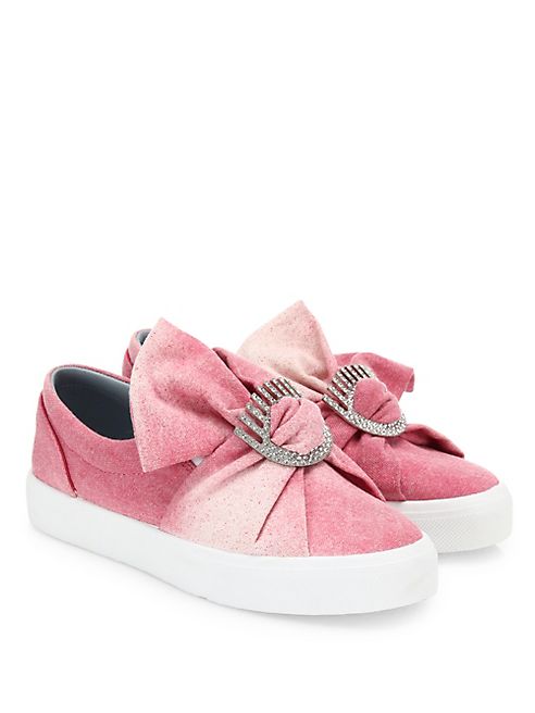 Chiara Ferragni - Flirting Jewel Bow Skate Sneakers