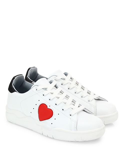 Chiara Ferragni - Leather Heart Sneakers