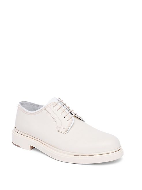 Valentino - Solid Leather Oxfords