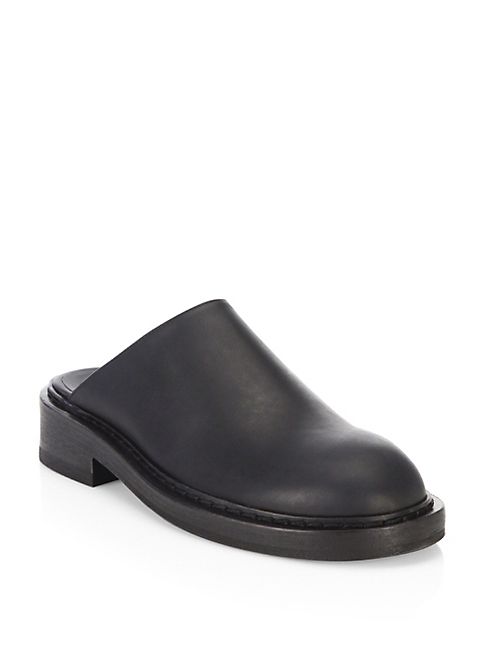 Ann Demeulemeester - Leather Mules