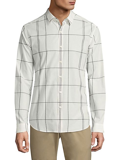 Theory - Zack Grid Shirt