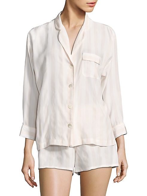 Sleepy Jones - Marina Silk Pajama Shirt