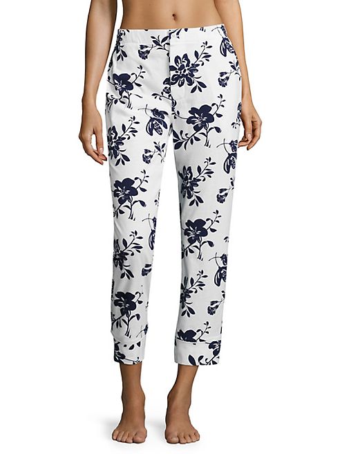 Sleepy Jones - Stevie Floral-Print Tapered Leg Pants