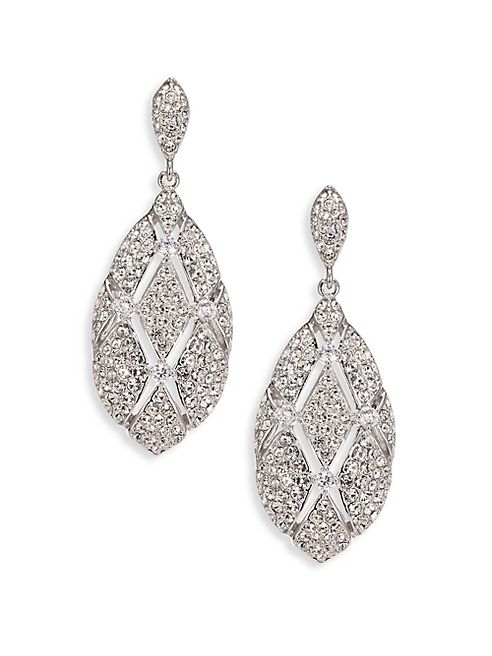 Adriana Orsini - Naga Pavé Drop Earrings