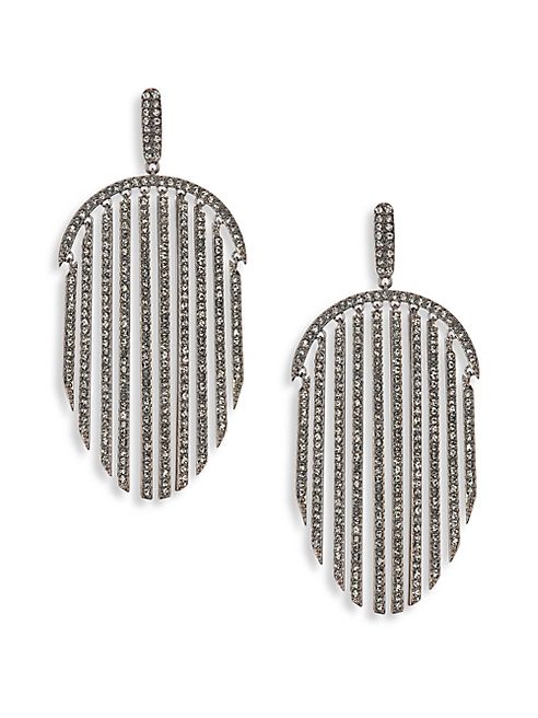 Adriana Orsini - Pavé Fringe Drop Earrings