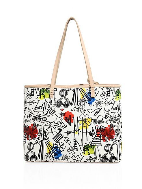 Alice + Olivia - Stace Face Leather Tote