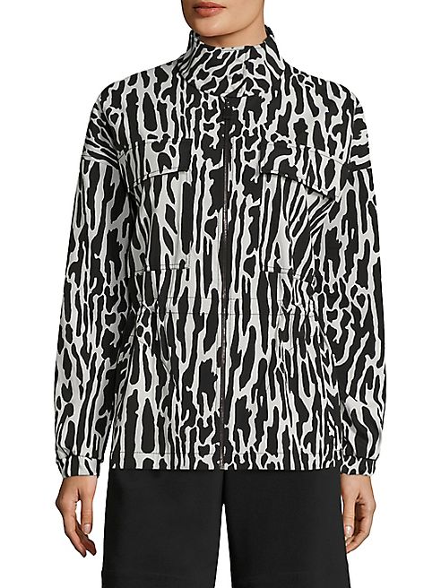 St. John - Printed Stretch Jacket