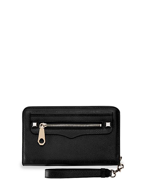 Rebecca Minkoff - Regan Leather Phone Wristlet