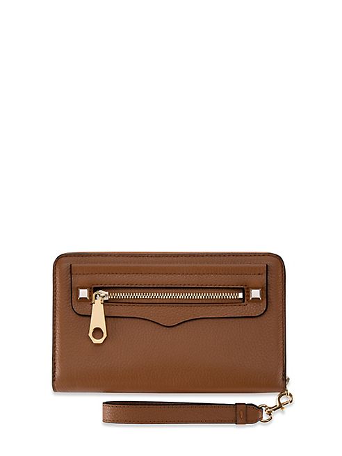 Rebecca Minkoff - Regan Leather Phone Wristlet