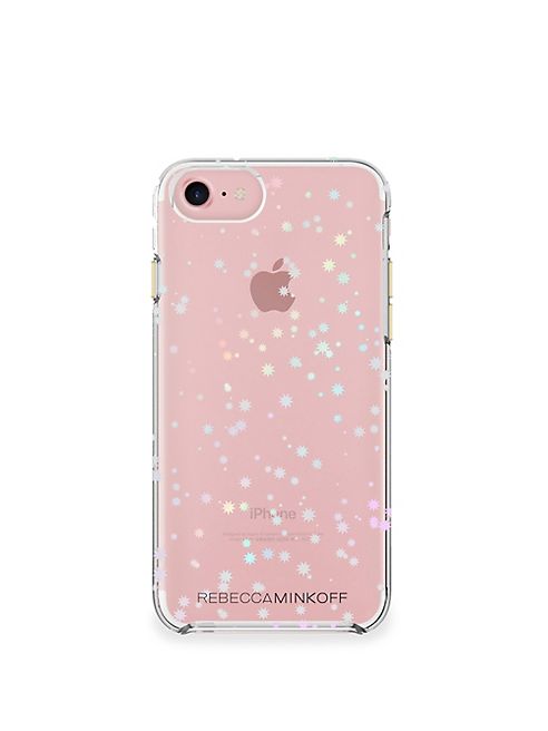 Rebecca Minkoff - Scattered Suns Holographic Foil Double Up iPhone 7 Case