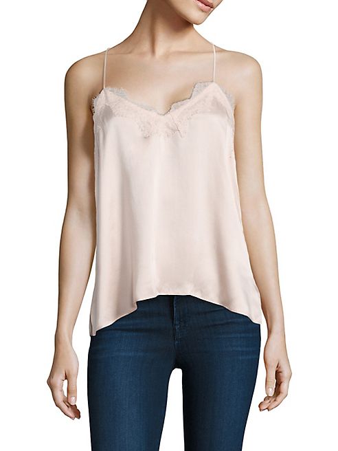 Cami NYC - Racer Silk Charmeuse Camisole