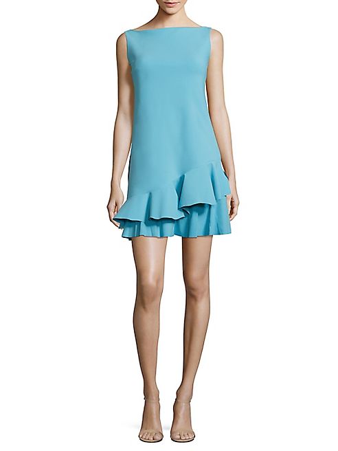 La Petite Robe di Chiara Boni - Martje Ruffled Drop-Waist Dress