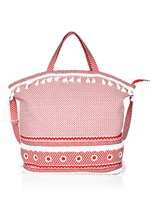 DODO BAR OR - Shaoul Tassel Printed Tote