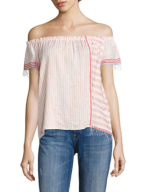 LemLem - Assaman Off-the-Shoulder Top