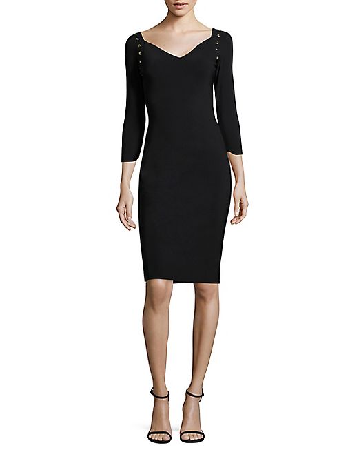 La Petite Robe di Chiara Boni - Lisette Grommet Sheath Dress