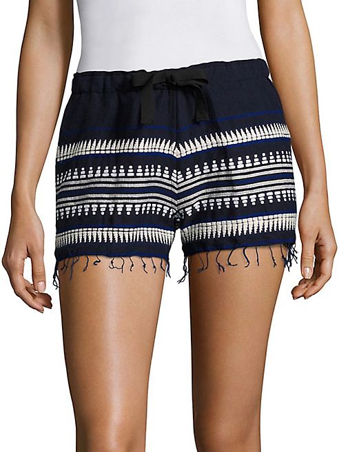 LemLem - Tabtab Fringed Shorts