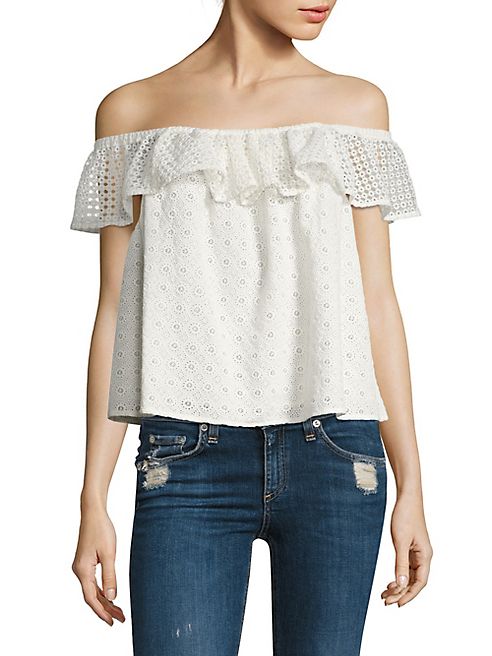 Rebecca Minkoff - Celestine Off-the-Shoulder Top