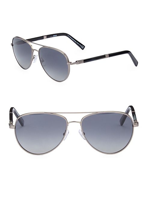 Ermenegildo Zegna - 59MM Aviator Sunglasses