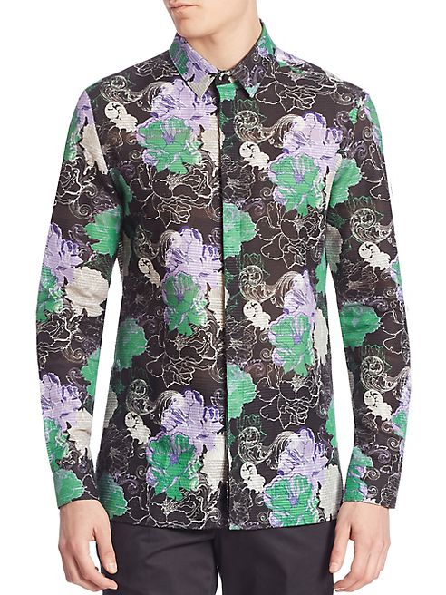 Versace Collection - Camicia Trend Floral Shirt