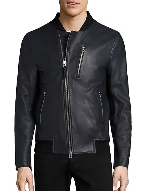 Mackage - Leather Bomber Jacket