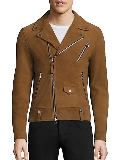 Mackage - Fenton Suede Moto Jacket