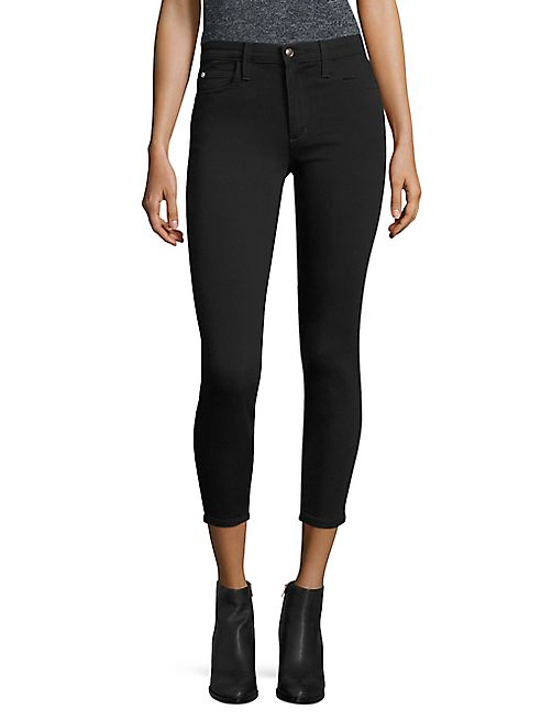 Joe's - Charlie High-Rise Cropped Skinny Jeans