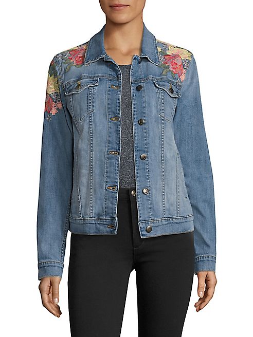 Joe's - Embroidered Denim Jacket