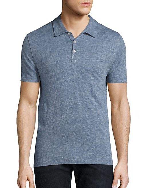 Zachary Prell - Calluna Heathered Polo