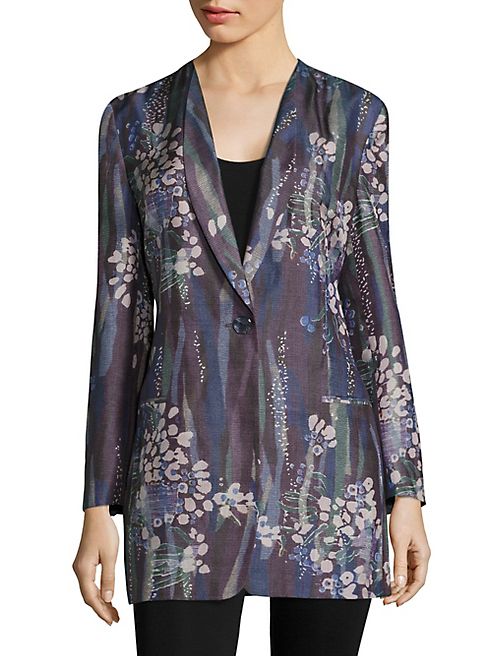 Giorgio Armani - Silk Printed Jacket